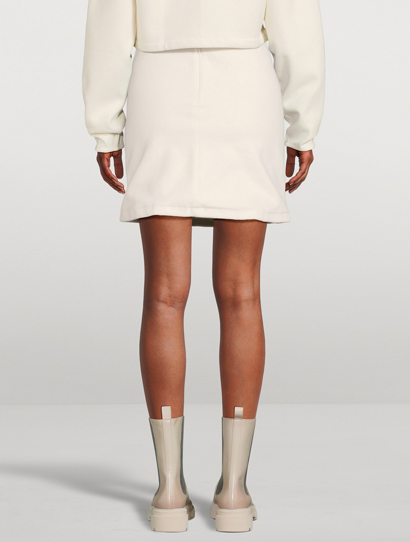 KOTN Cozy Mini Skirt  White