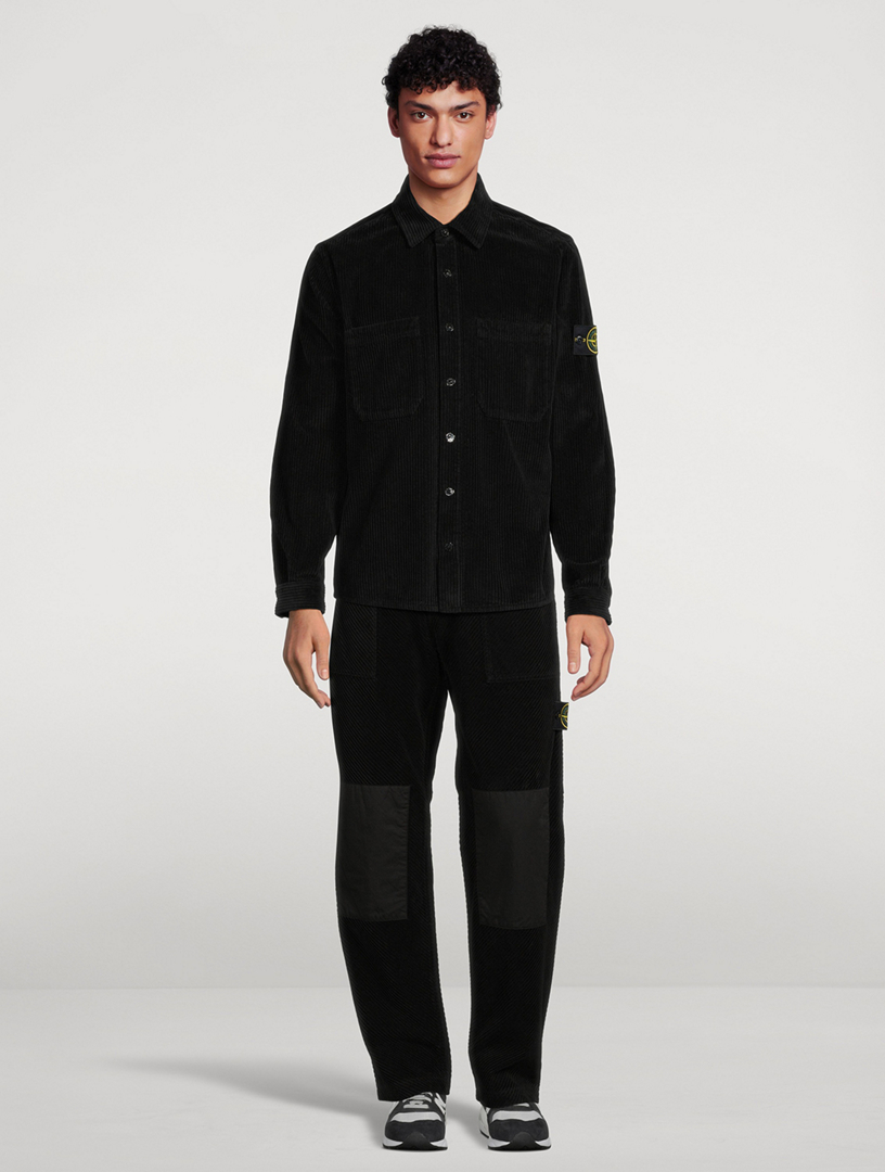 STONE ISLAND Corduroy Overshirt | Holt Renfrew