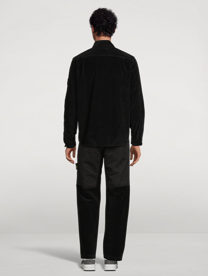 STONE ISLAND Corduroy Overshirt | Holt Renfrew