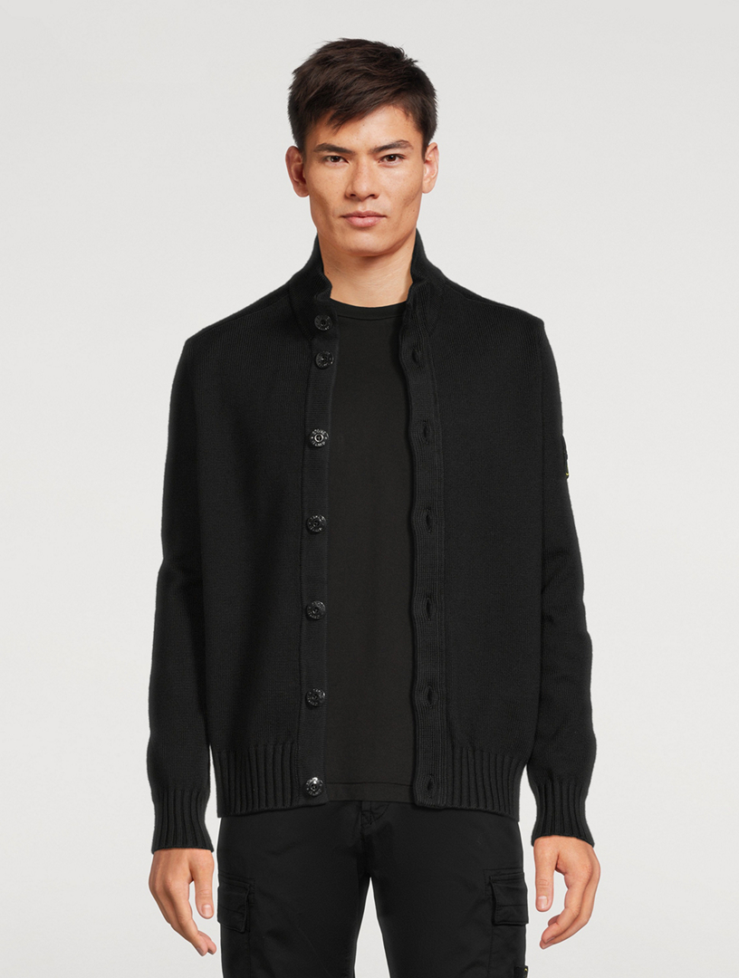 Cotton-Blend Cardigan