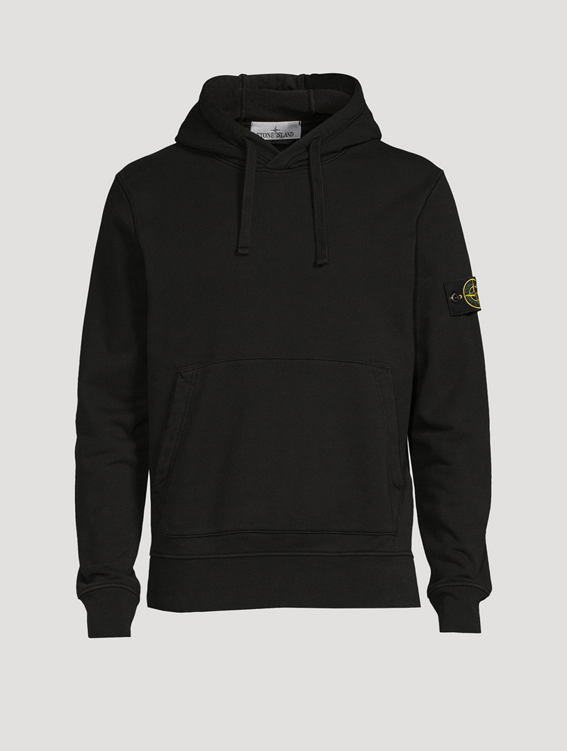 STONE ISLAND Cotton Fleece Hoodie | Holt Renfrew