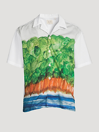 Leak Organic Cotton Short-Sleeve Shirt