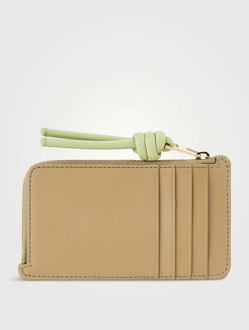 LOEWE Knot Coin Leather Card Holder | Holt Renfrew