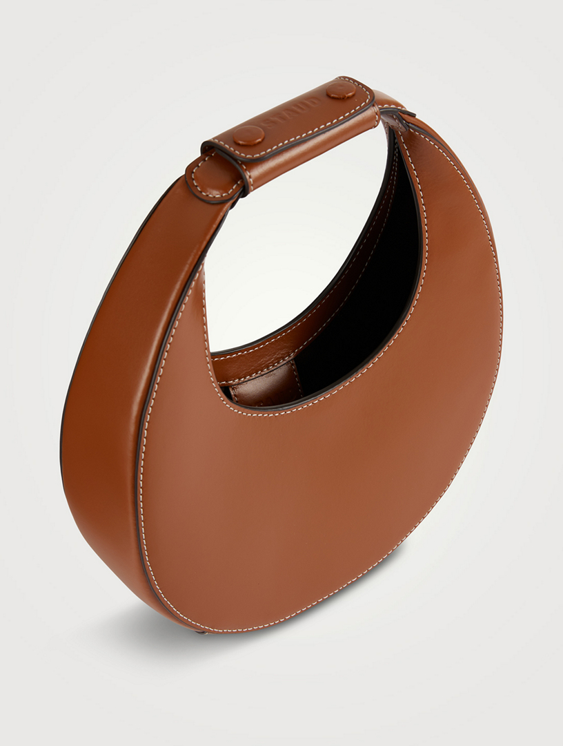 STAUD Mini Moon Leather Shoulder Bag | Holt Renfrew