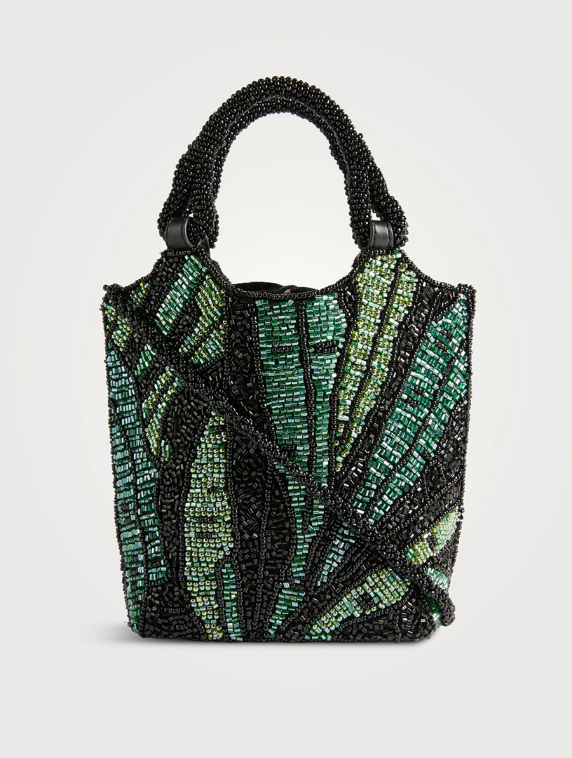 Beaded crossbody bag clearance