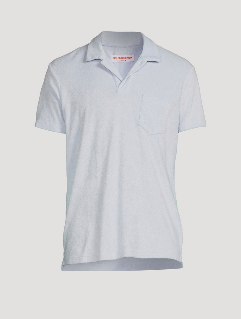 Terry Towelling Polo Shirt