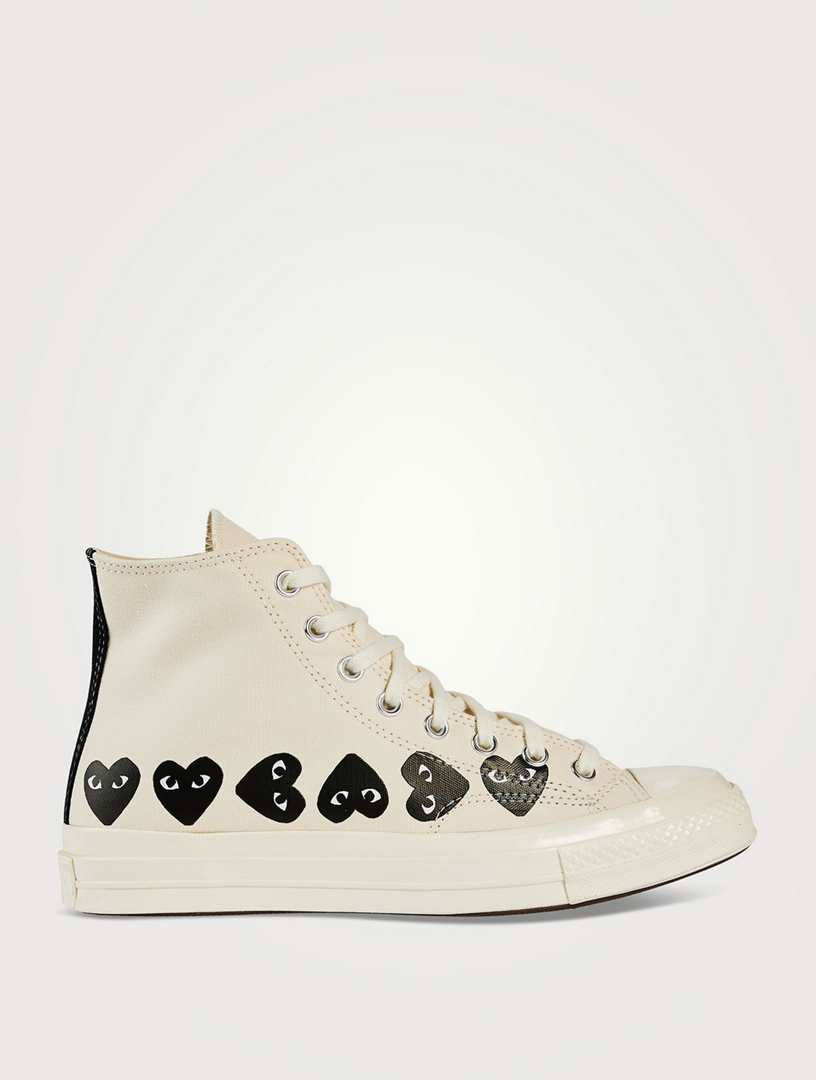 COMME DES GARCONS PLAY CONVERSE X CDG PLAY Chuck Taylor 70 High Top Sneakers Holt Renfrew