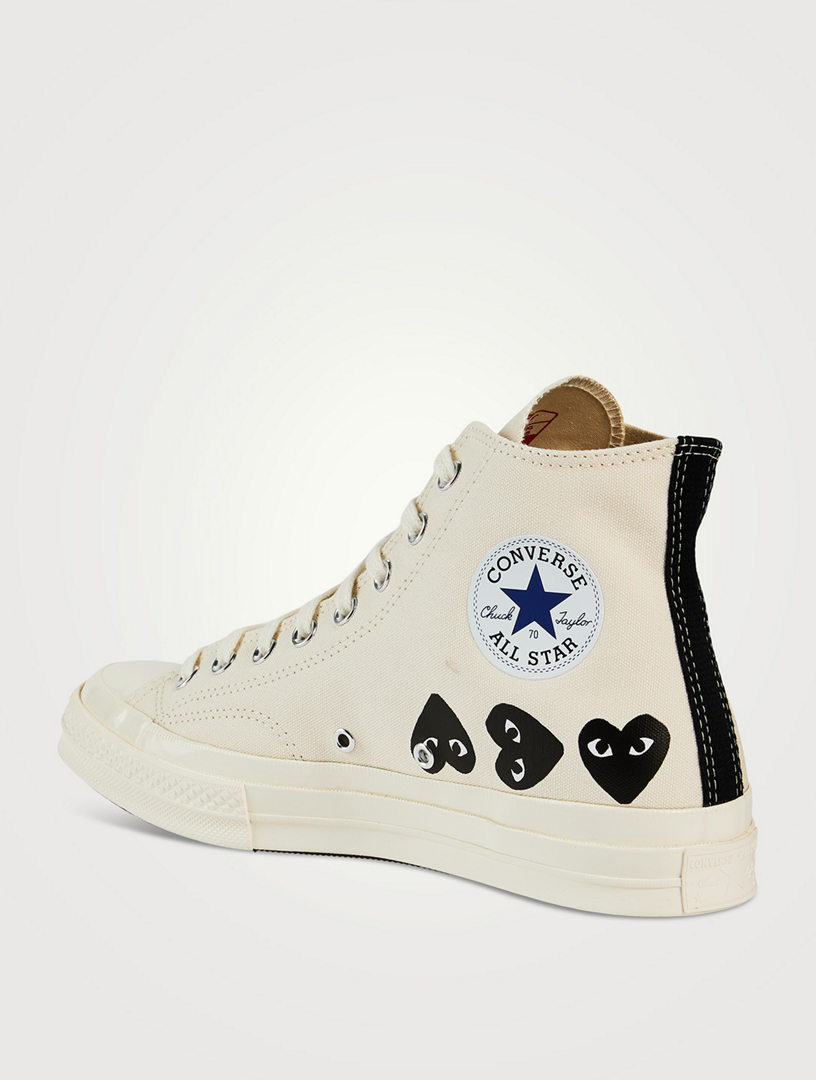 CONVERSE X CDG PLAY Chuck Taylor '70 High-Top Sneakers