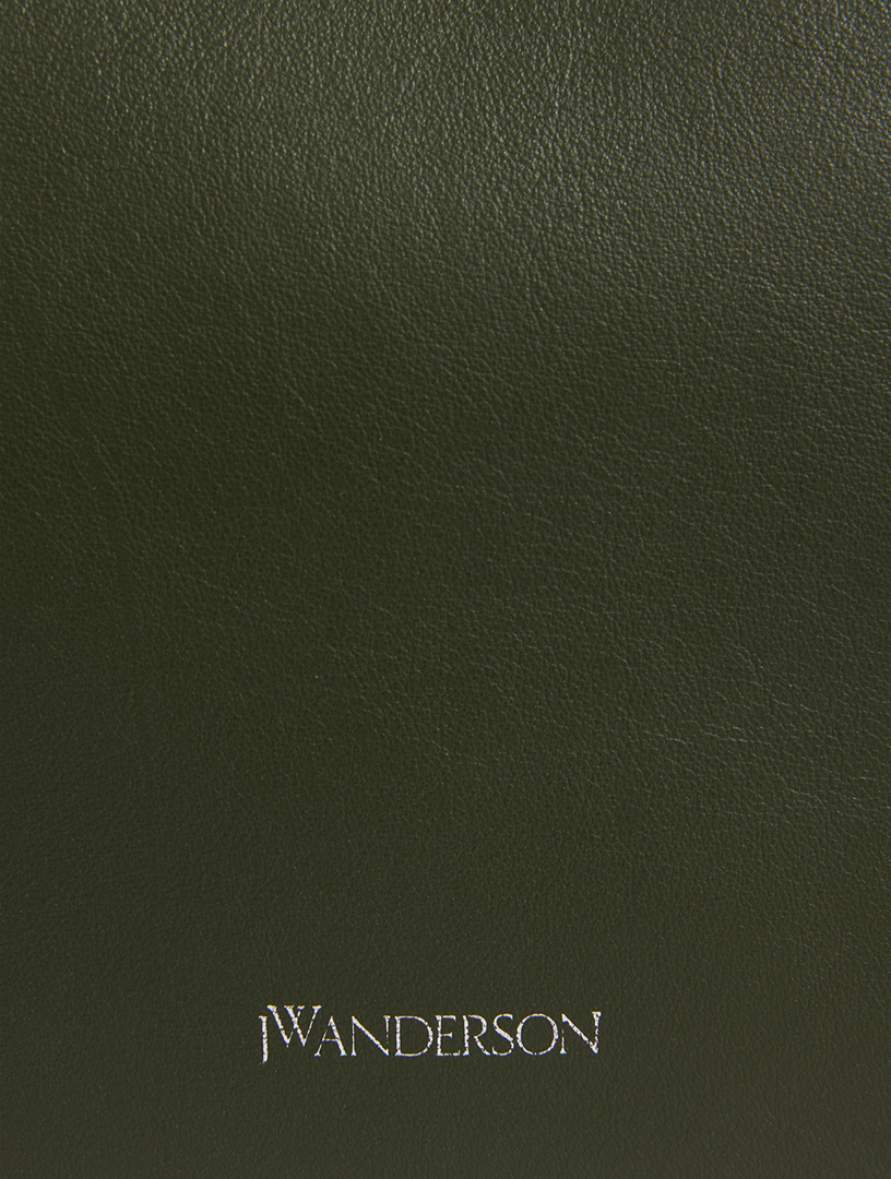 Chain Leather Tote Bag