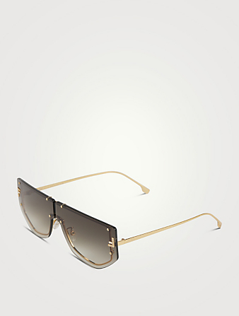 FENDI Fendi First Aviator Sunglasses  Metallic