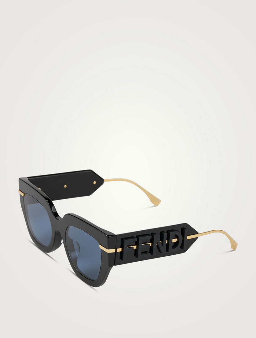 Fendi Square Sunglasses Black