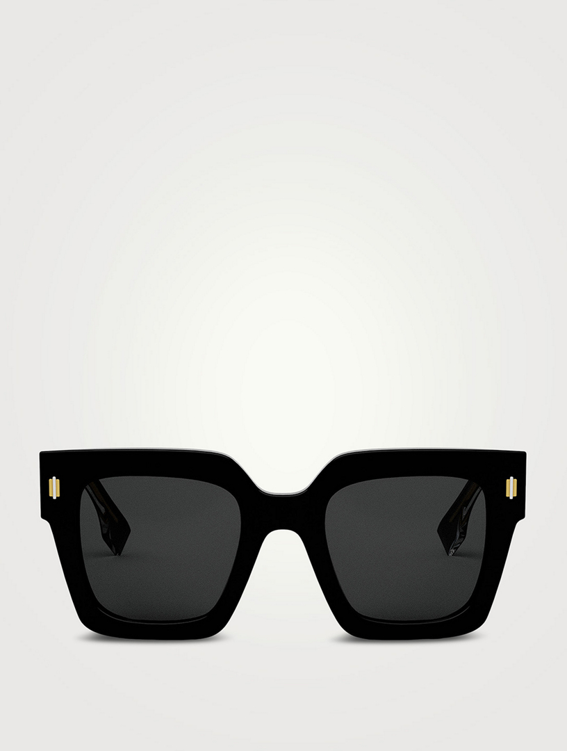 Fendi Square Sunglasses Black