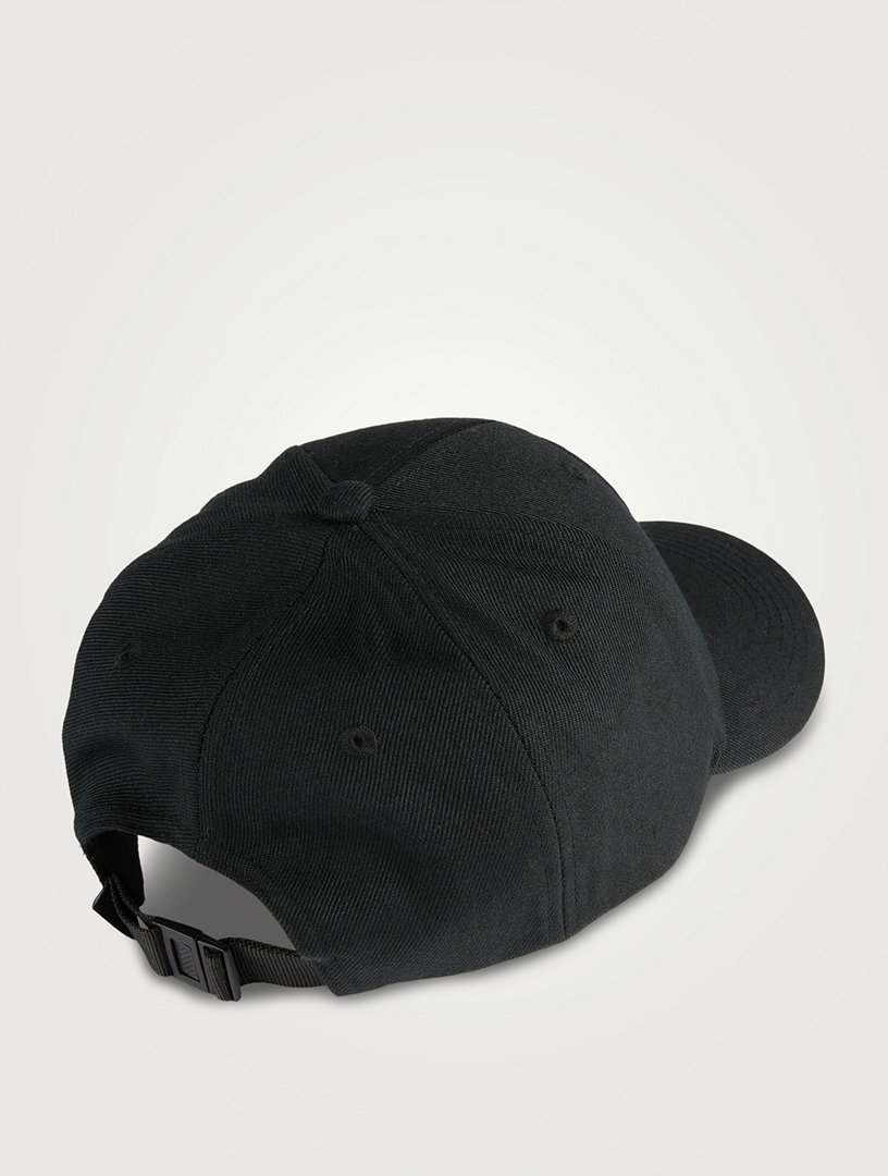 Wool Gabardine Baseball Cap