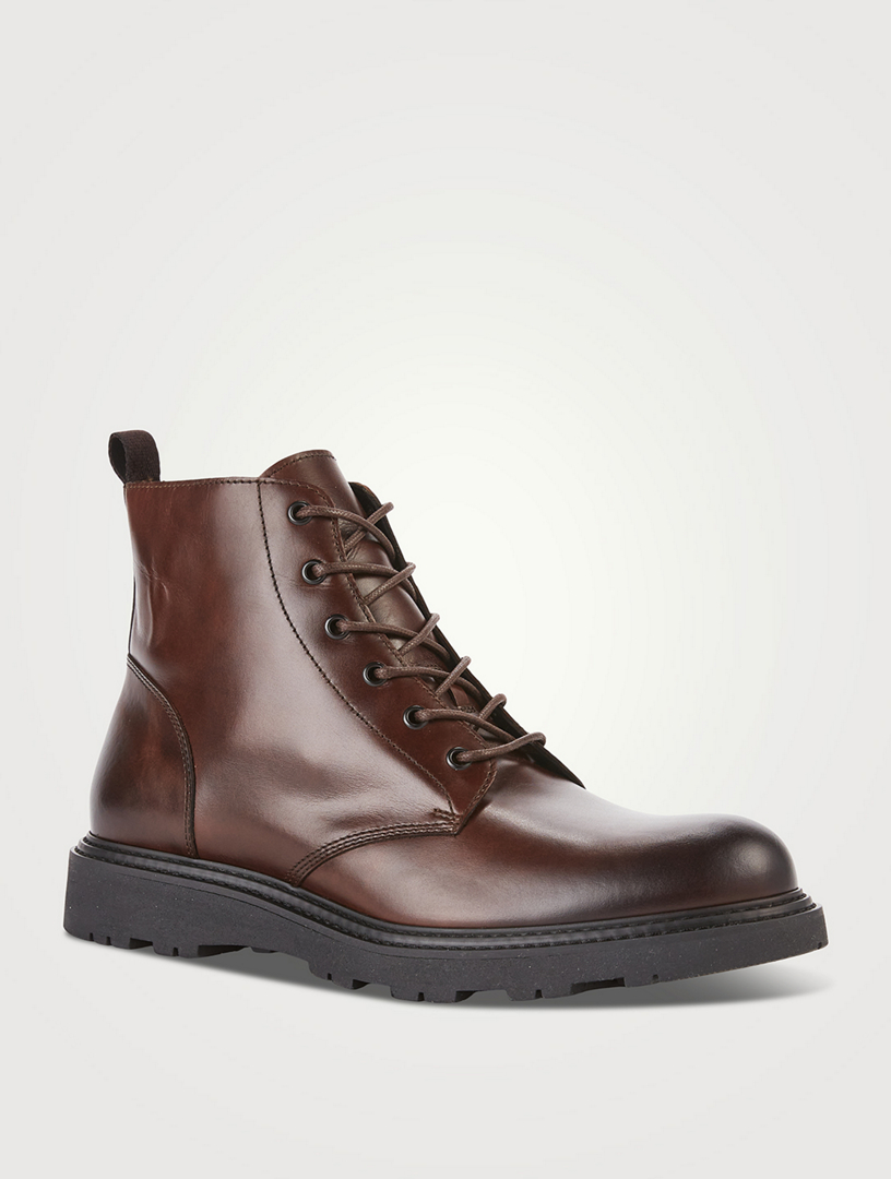 Breathable leather clearance boots