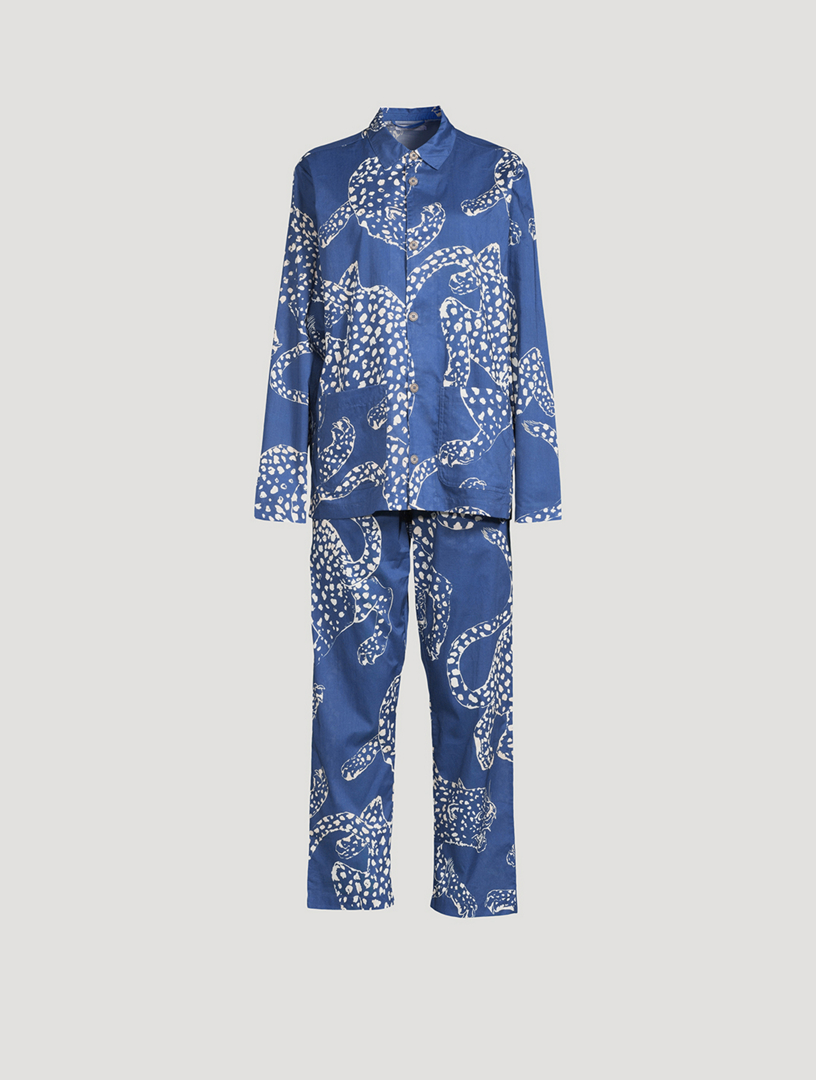 Pocket Pajama Set In The Jag Print