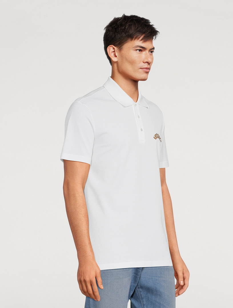 Seashell Baroque Logo Polo Shirt