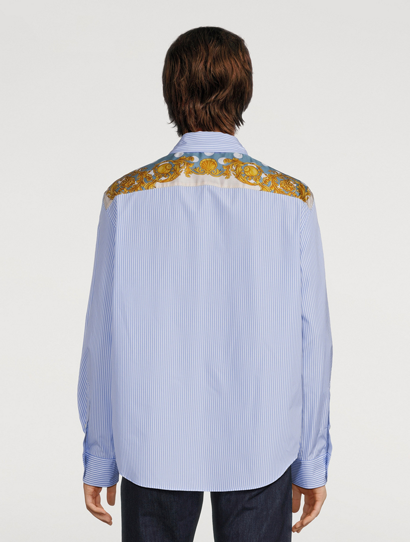 Striped Seashell Baroque Shirt