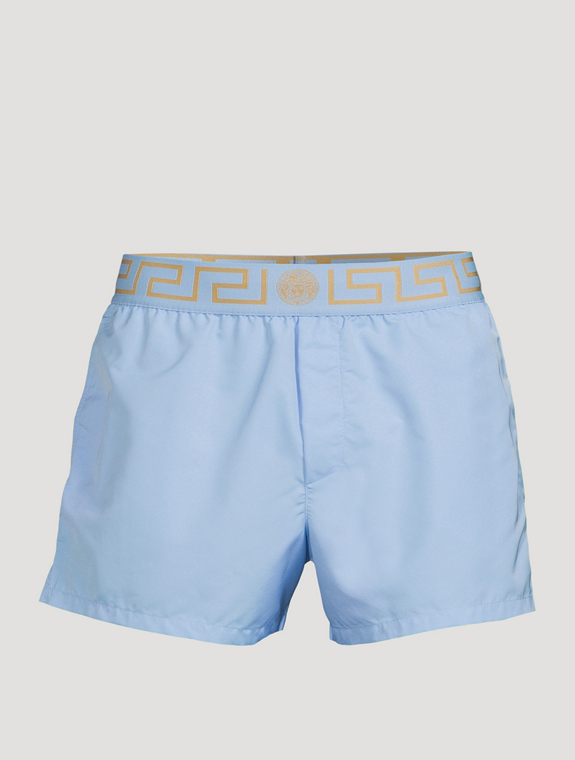 Greca Border swim shorts