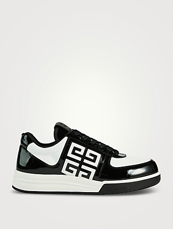 G4 Patent Leather Low-Top Sneakers