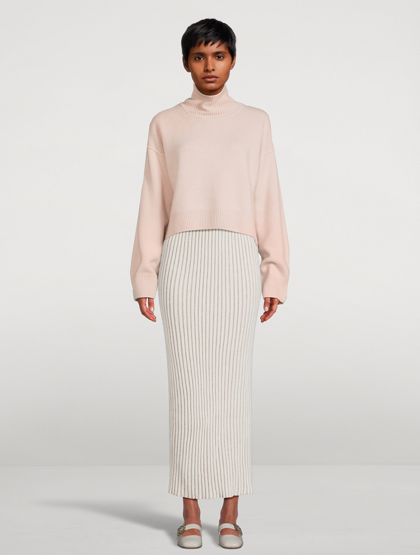 Cropped Oversized Sweater