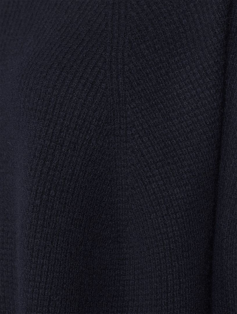 Cashmere Waffle Knit Sweater