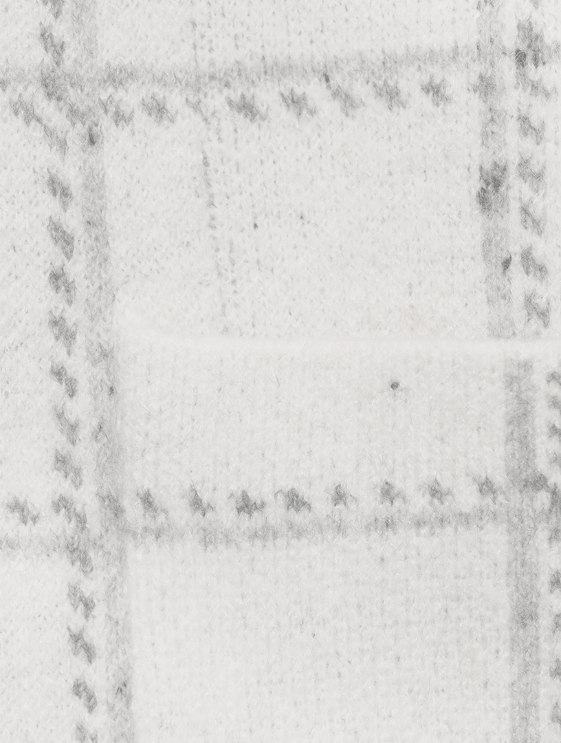 Nellie Coat Check Print