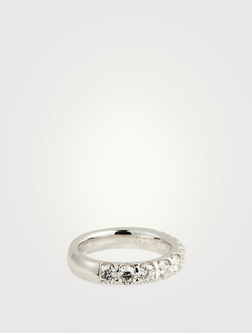 Odessa Platinum 9-Stone Diamond Ring