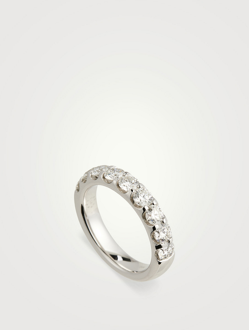 Odessa Platinum 9-Stone Diamond Ring