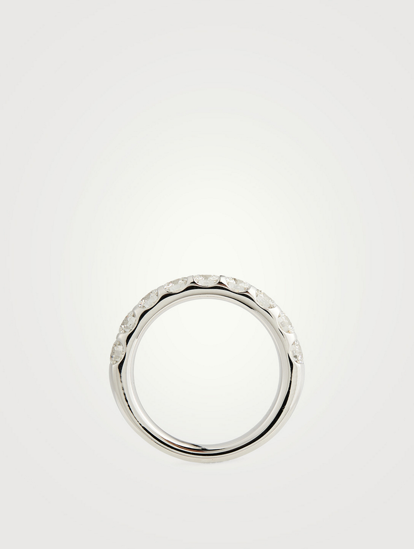 Odessa Platinum 9-Stone Diamond Ring