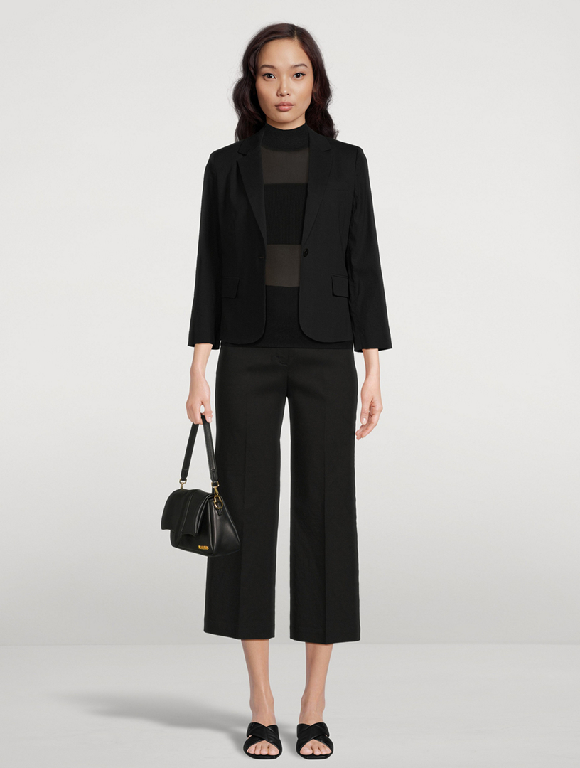 THEORY Good Linen Shrunken Blazer | Holt Renfrew Canada