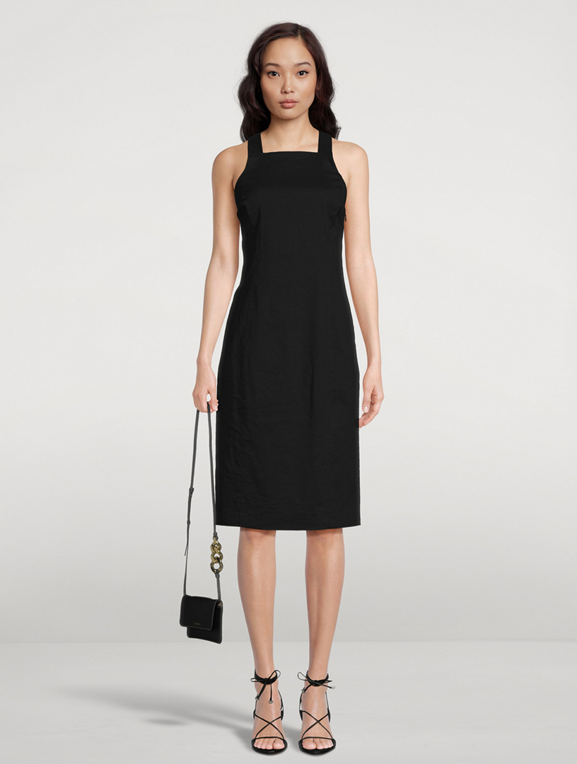 THEORY Good Linen Racerback Dress | Holt Renfrew