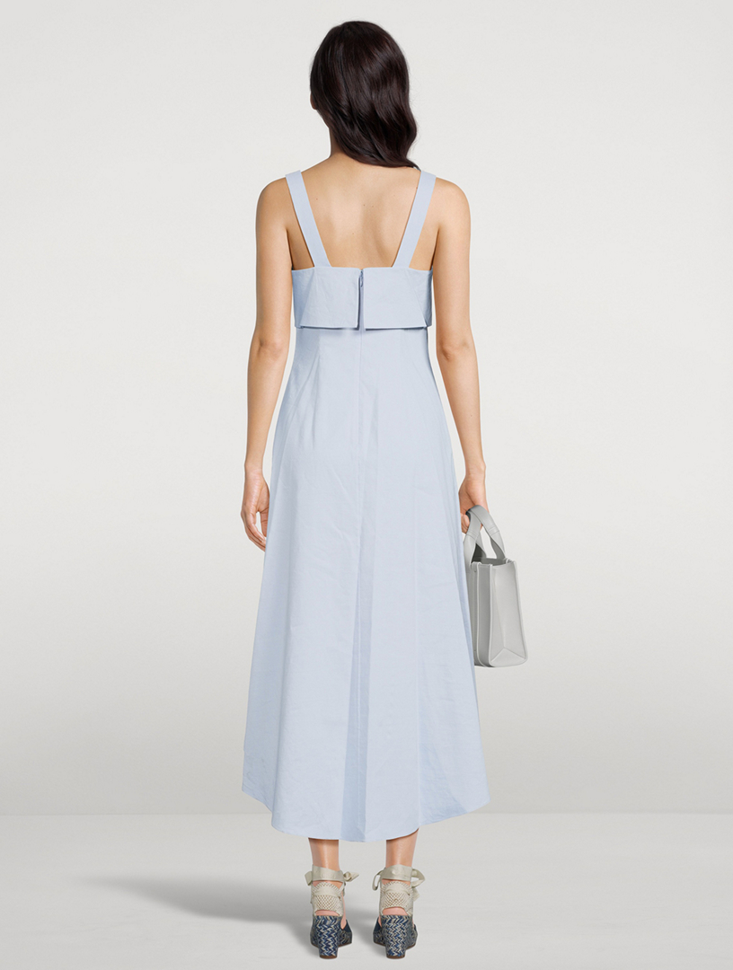 THEORY Good Linen Midi Dress | Holt Renfrew