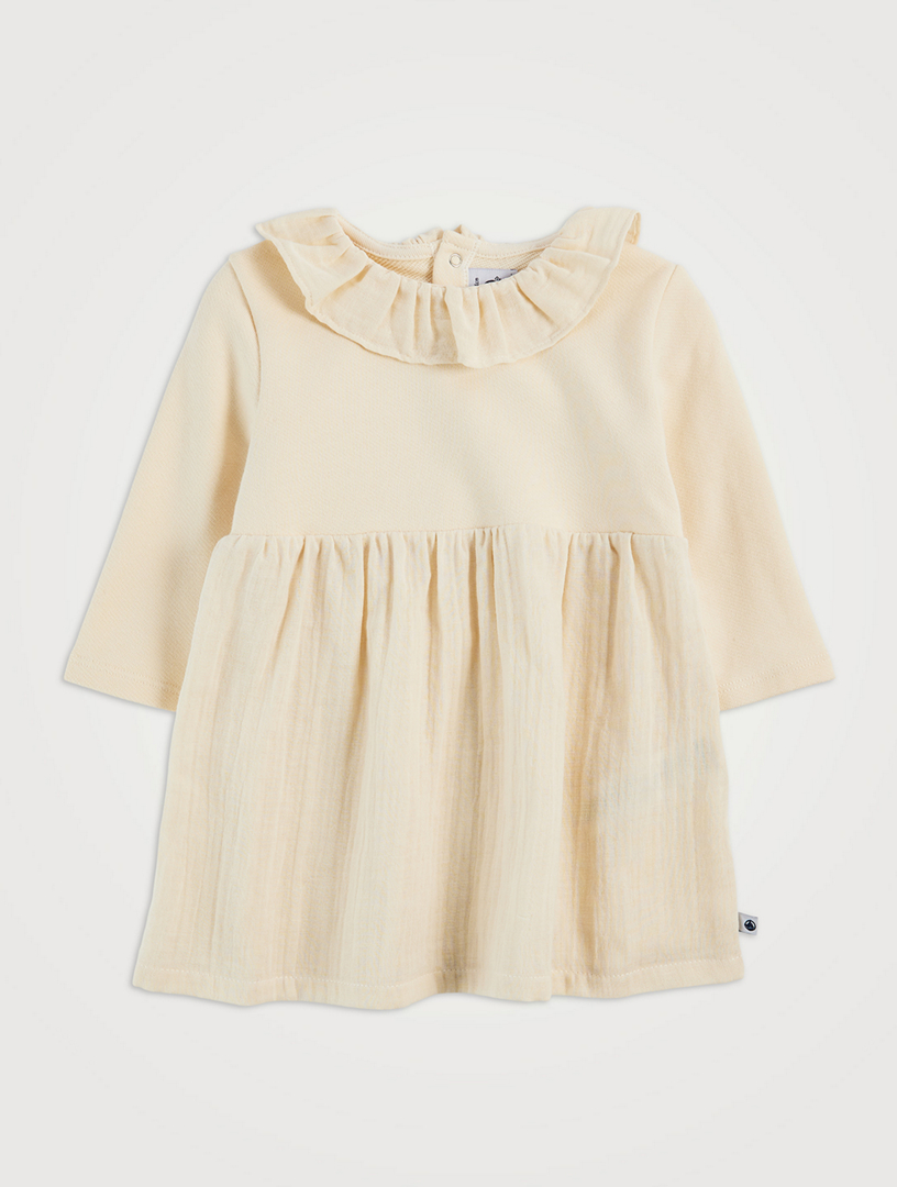 Cotton bell outlet sleeve dress