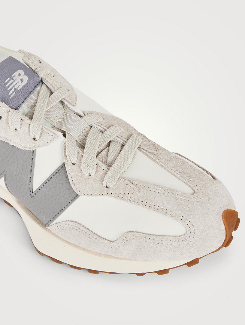 NEW BALANCE 327 Suede And Mesh Sneakers | Holt Renfrew