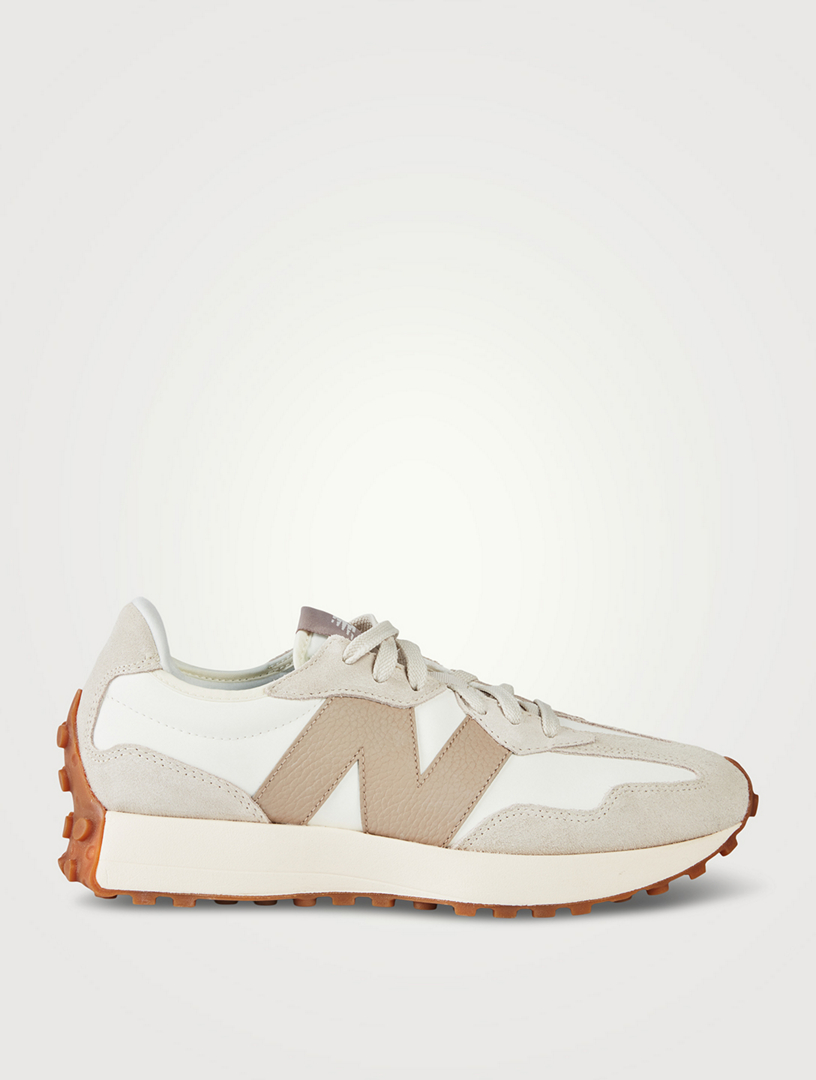 NEW BALANCE 327 Suede And Mesh Sneakers | Holt Renfrew