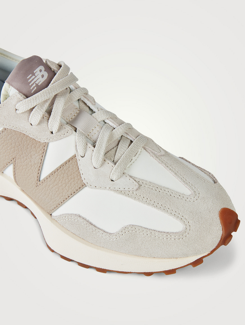 NEW BALANCE 327 Suede And Mesh Sneakers | Holt Renfrew