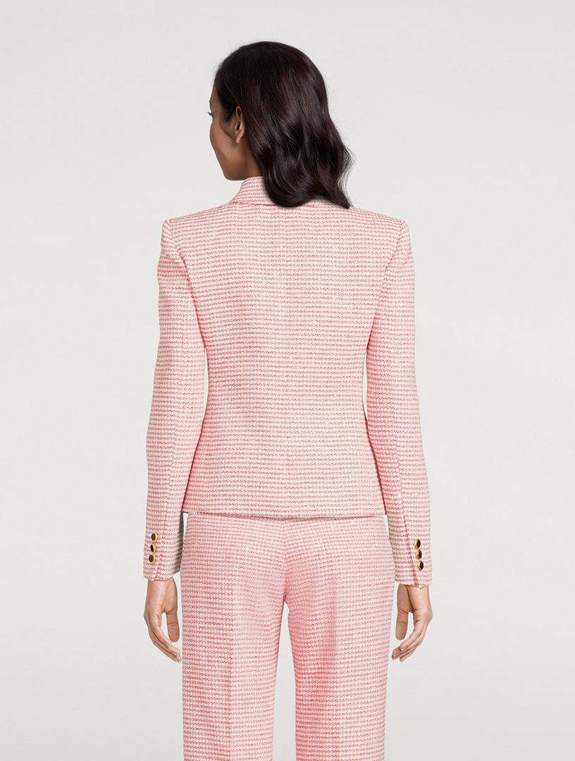 ALESSANDRA RICH Sequin Tweed Jacket | Holt Renfrew