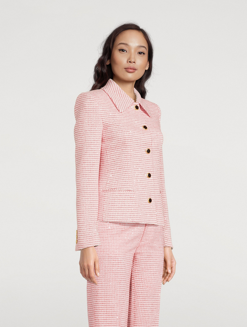 Sequin Tweed Jacket