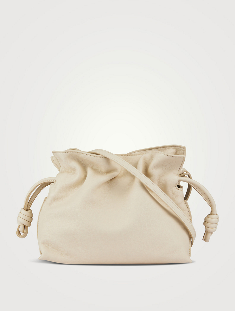 LOEWE Mini Flamenco Leather Clutch | Holt Renfrew