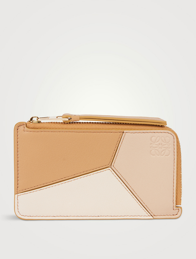 LOEWE Puzzle Coin Leather Card Holder | Holt Renfrew