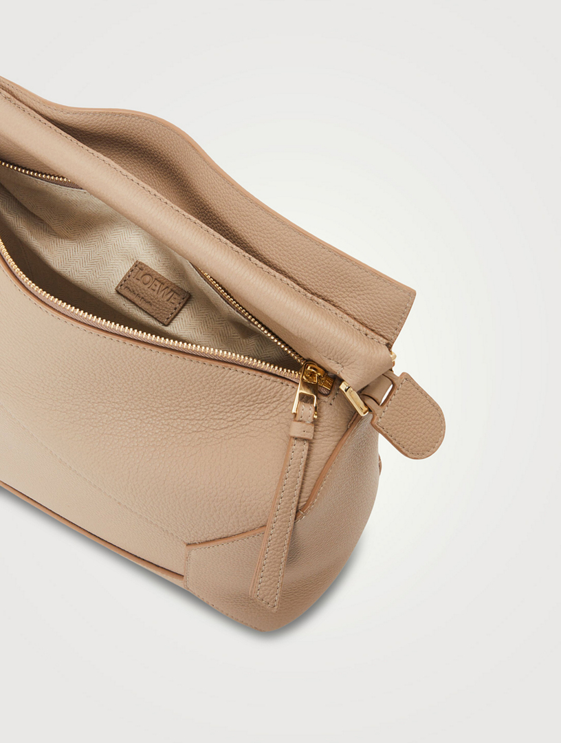 Medium Puzzle Edge Leather Bag