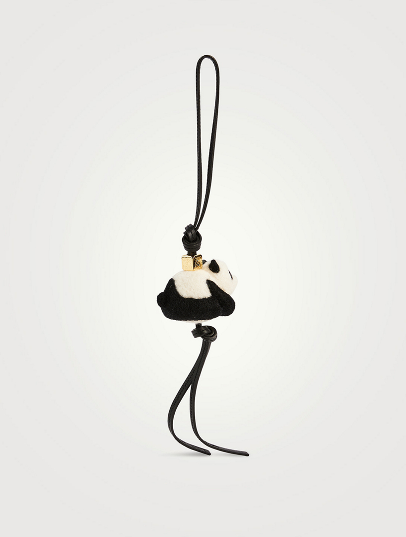 LOEWE Panda Felt Bag Charm | Holt Renfrew