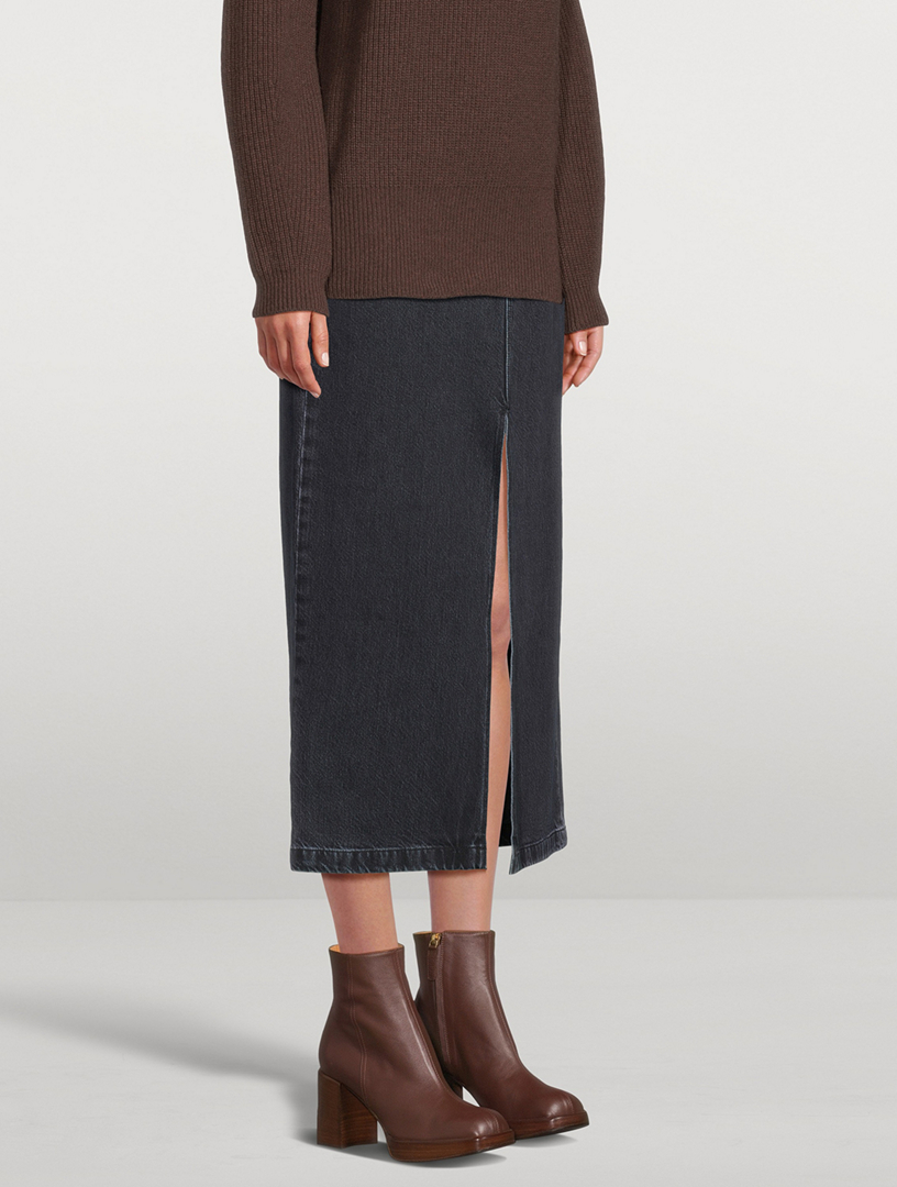 Leather Platform Ankle Boots