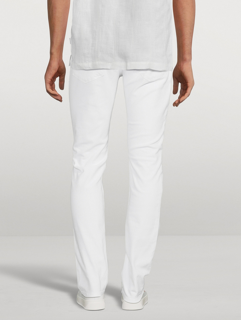 White slim best sale fit jeans