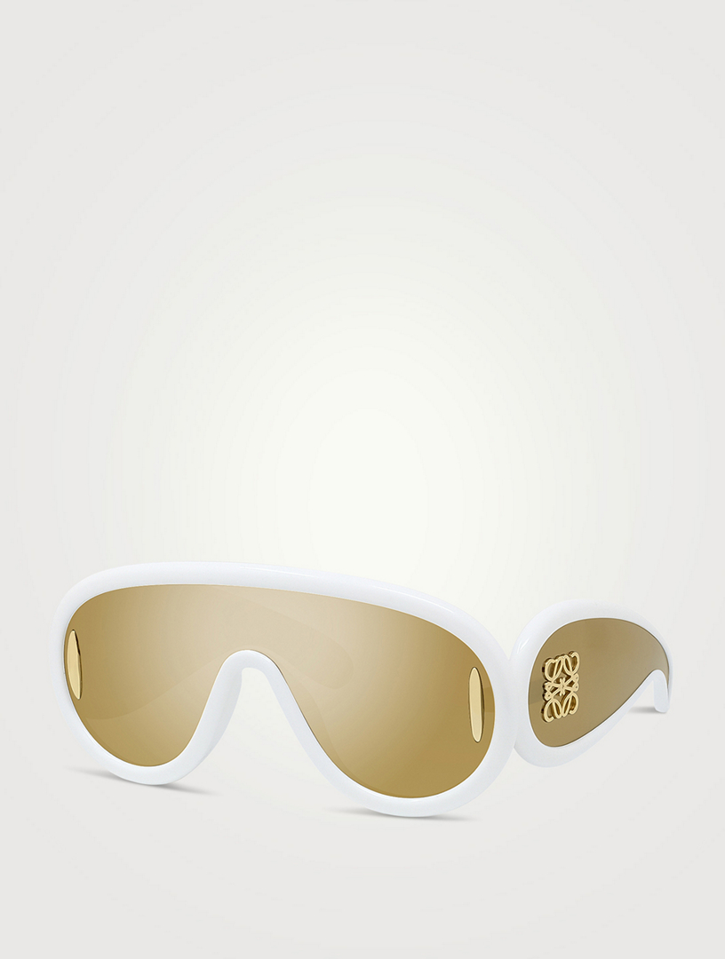 LOEWE Loewe x Paula's Ibiza Aviator Sunglasses  White