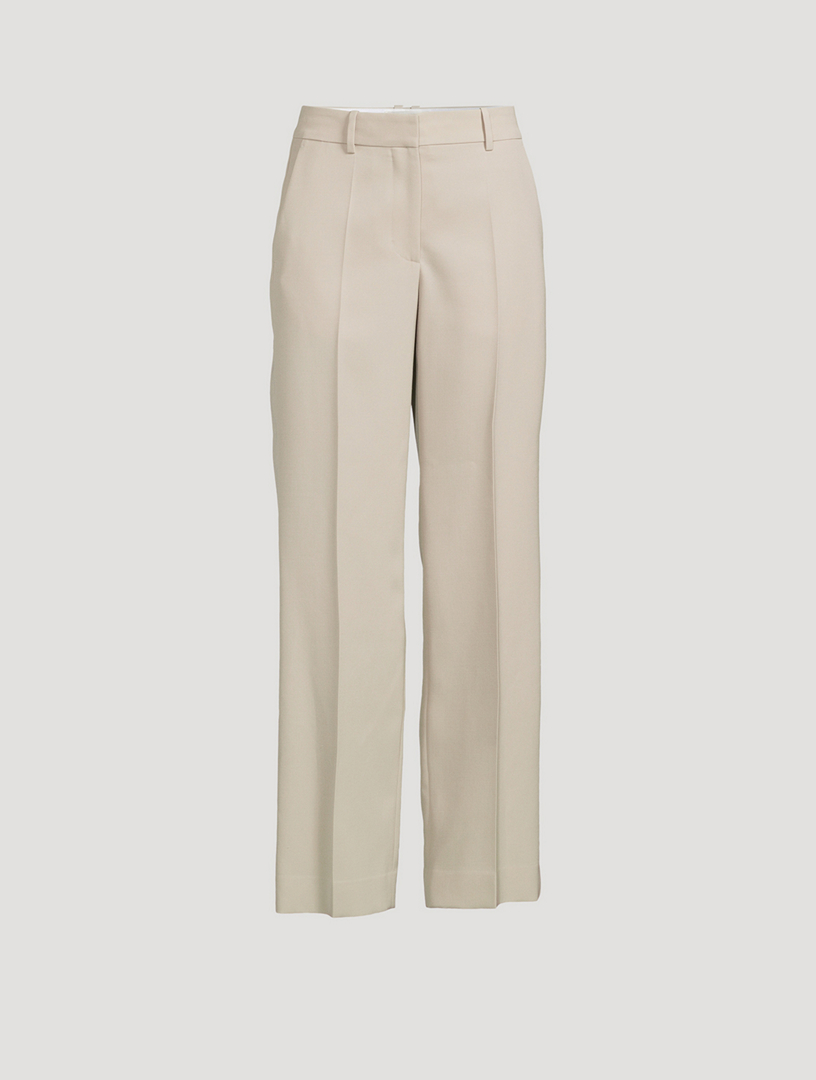 Bremy Straight-Leg Wool Trousers