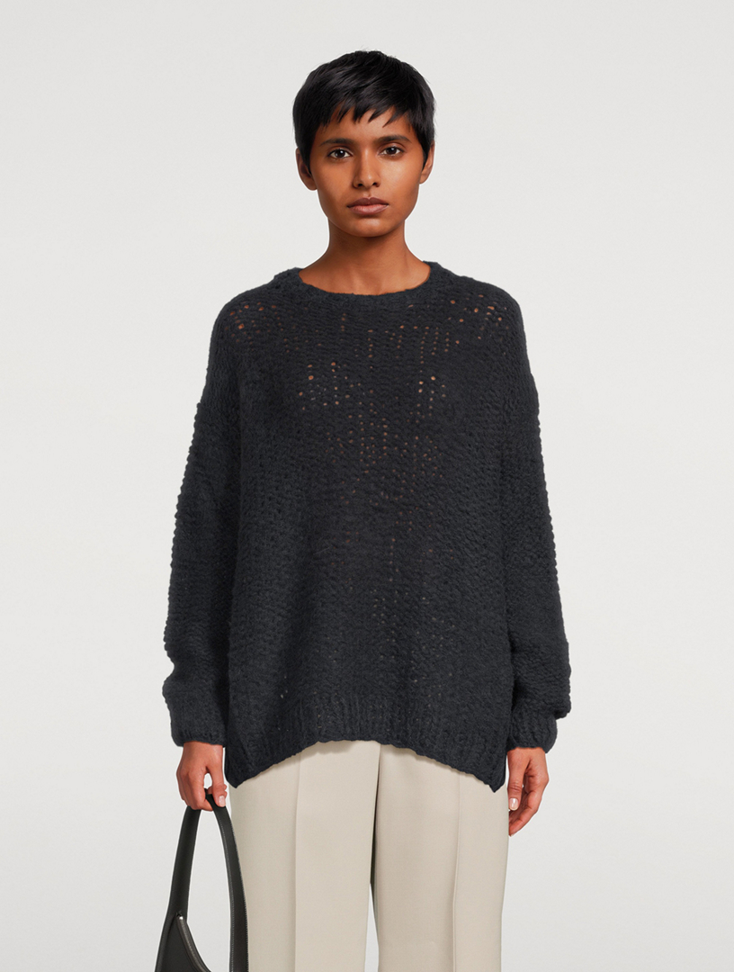 Eryna Alpaca And Silk Sweater