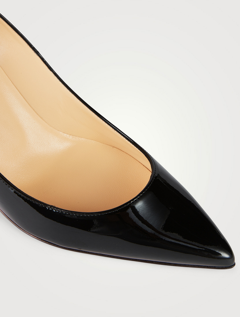 CHRISTIAN LOUBOUTIN Kate 70 Patent Leather Pumps | Holt Renfrew