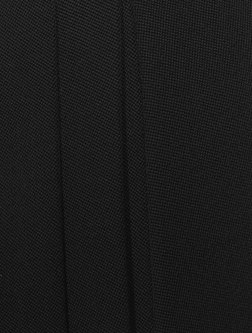 Wool Wide-Leg Pants