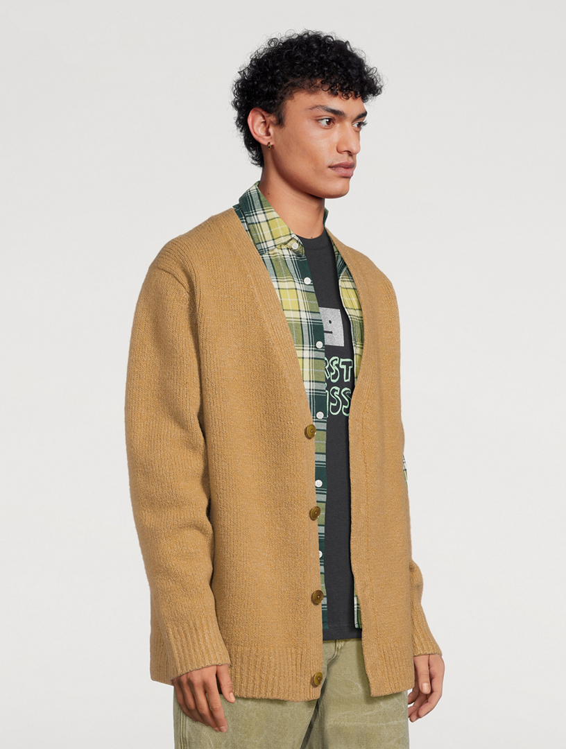 acne studios v-neck cardigan-